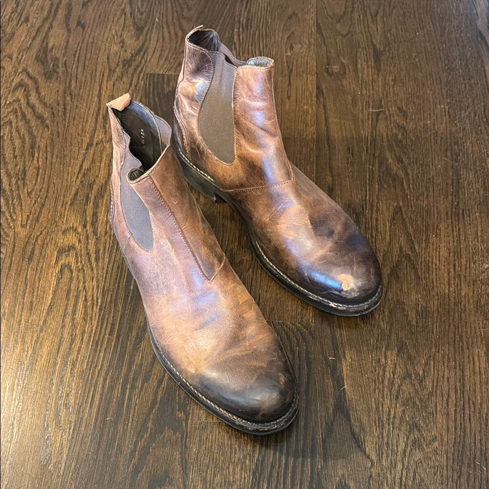 Wolverine 1000 Miles Men's Brown Leather Chelsea Boots - Classic Slip-On Style